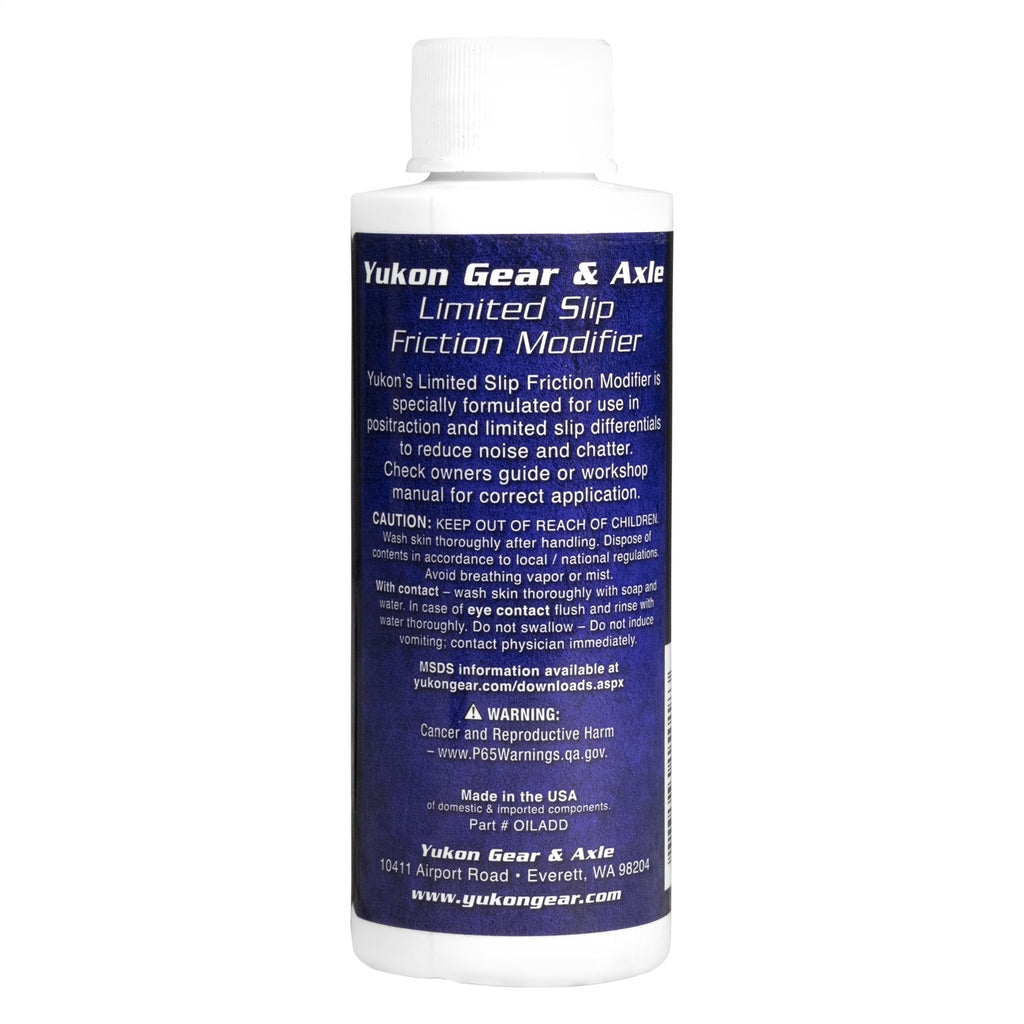 Yukon Gear & Axle OILADD Friction Modifier