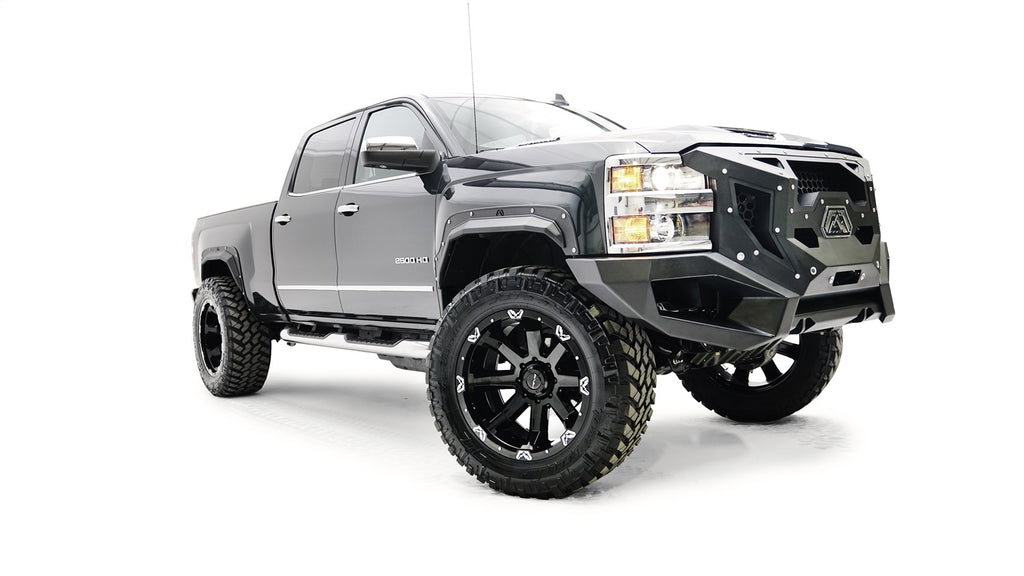Fab Fours TF3010-B Open Fender Flare Fits Silverado 2500 HD Silverado 3500 HD