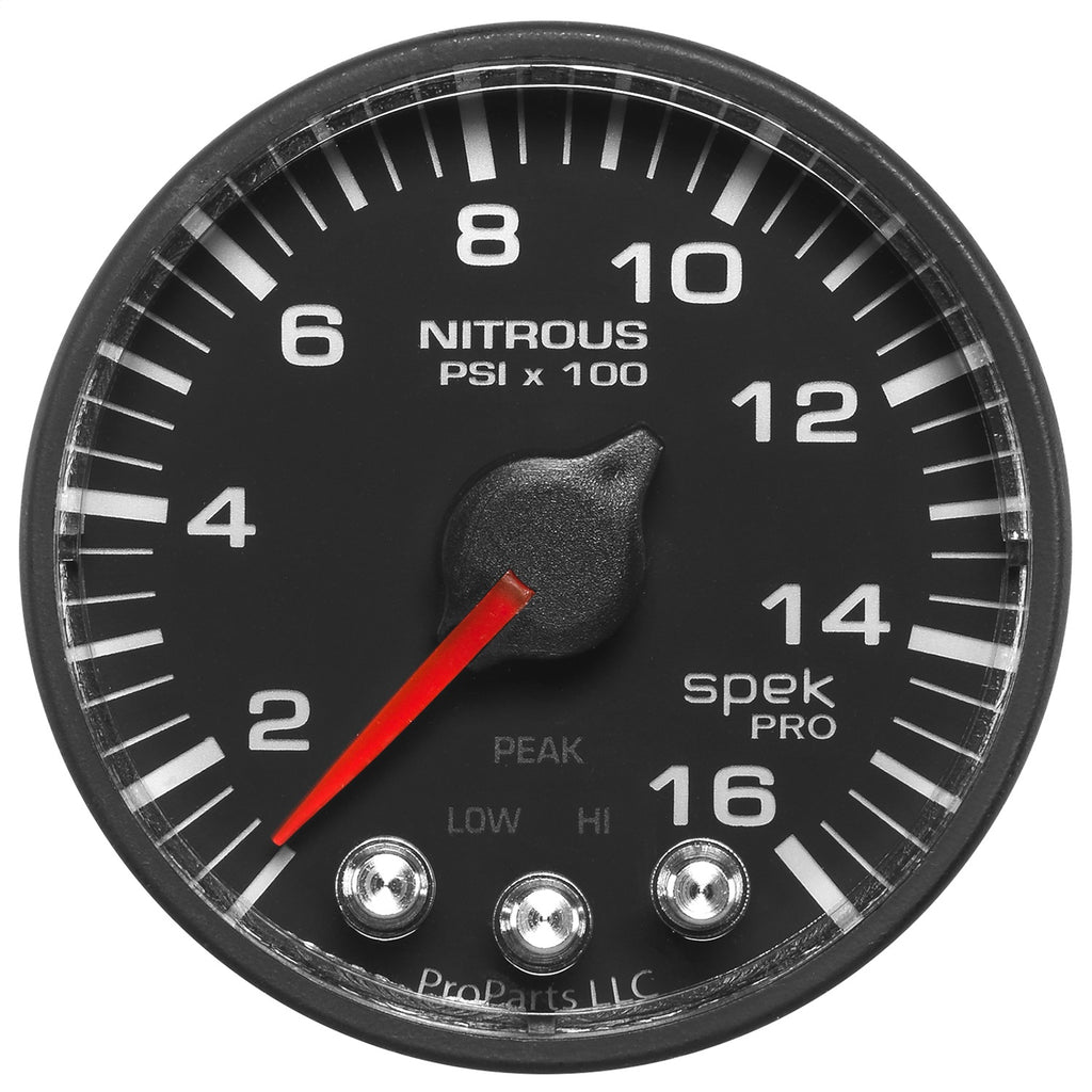 AutoMeter P320328 Spek-Pro Electric Nitrous Pressure Gauge