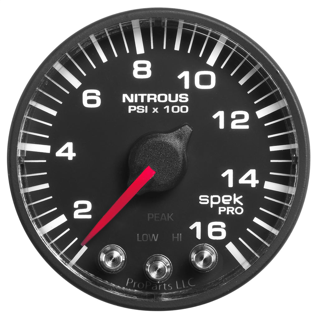 AutoMeter P320328 Spek-Pro Electric Nitrous Pressure Gauge