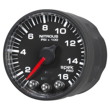 Load image into Gallery viewer, AutoMeter P320328 Spek-Pro Electric Nitrous Pressure Gauge