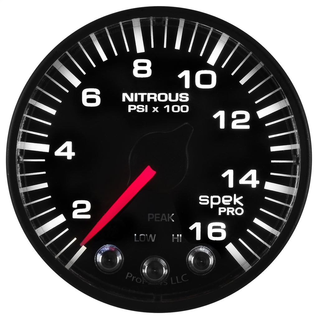 AutoMeter P320328 Spek-Pro Electric Nitrous Pressure Gauge