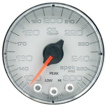 Load image into Gallery viewer, AutoMeter P322218 Spek-Pro Electric Oil Temperature Gauge