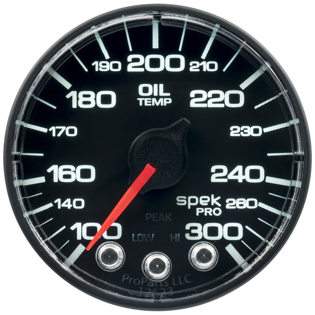 AutoMeter P322324 Spek-Pro Electric Oil Temperature Gauge