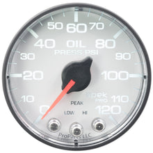 Load image into Gallery viewer, AutoMeter P325128 Spek-Pro Electric Oil Pressure Gauge