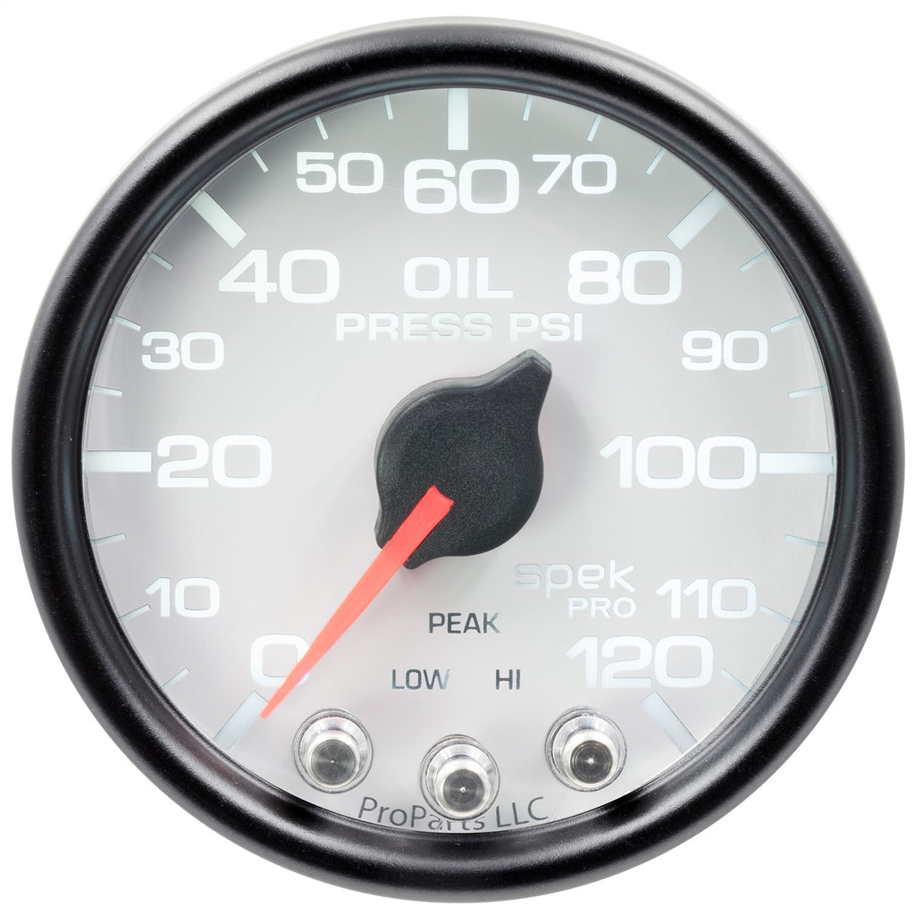 AutoMeter P32512 Spek-Pro Electric Oil Pressure Gauge