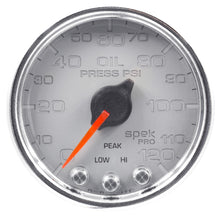 Load image into Gallery viewer, AutoMeter P32521 Spek-Pro Electric Oil Pressure Gauge