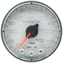 Load image into Gallery viewer, AutoMeter P325228 Spek-Pro Electric Oil Pressure Gauge