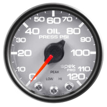 Load image into Gallery viewer, AutoMeter P32522 Spek-Pro Electric Oil Pressure Gauge