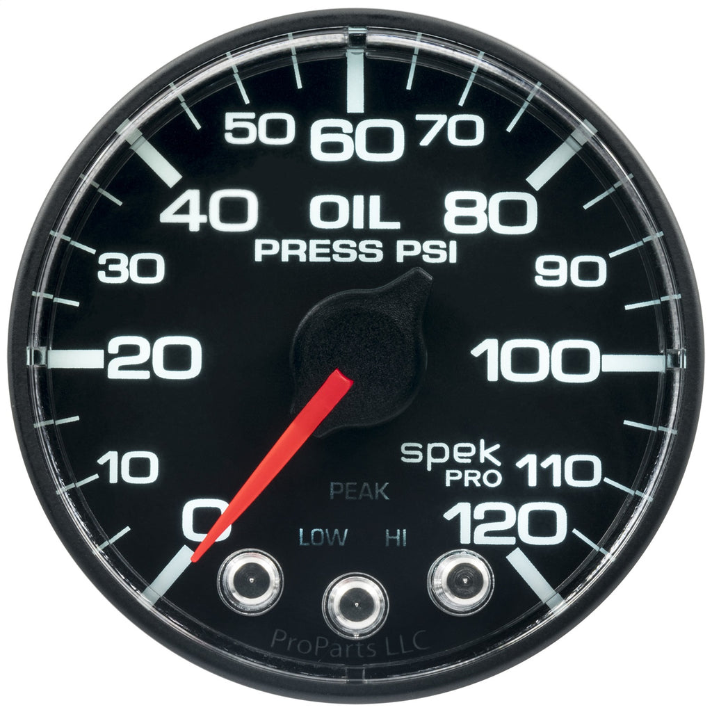 AutoMeter P325324 Spek-Pro Electric Oil Pressure Gauge