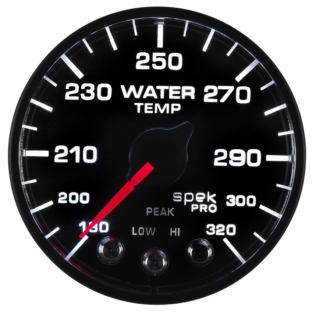 AutoMeter P552328-N1 Spek-Pro NASCAR Water Temperature Gauge