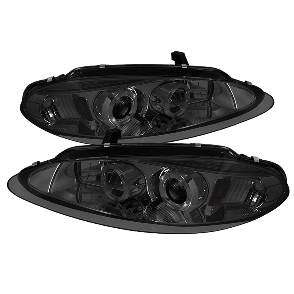Spyder Auto 5033888 Halo LED Projector Headlights Fits 98-04 Intrepid