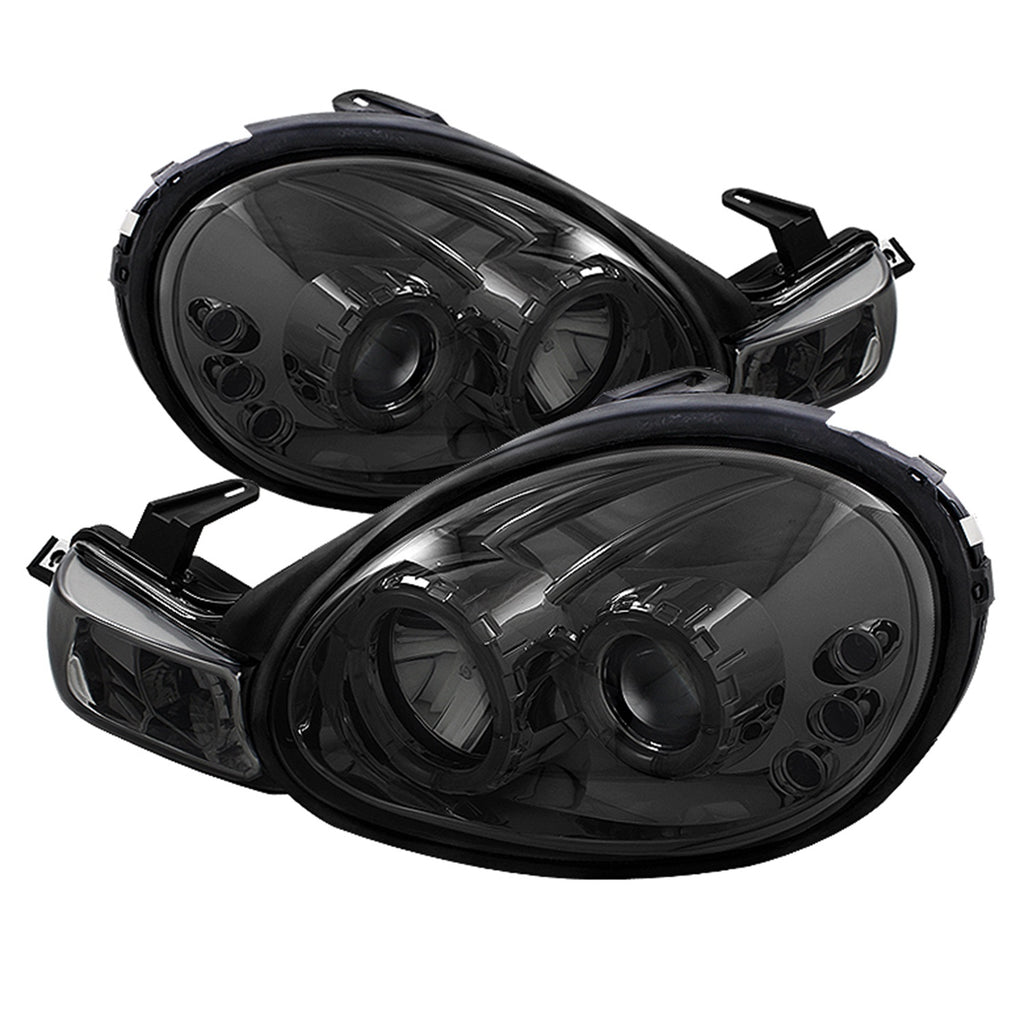 Spyder Auto 5033895 Halo LED Projector Headlights Fits 00-02 Neon
