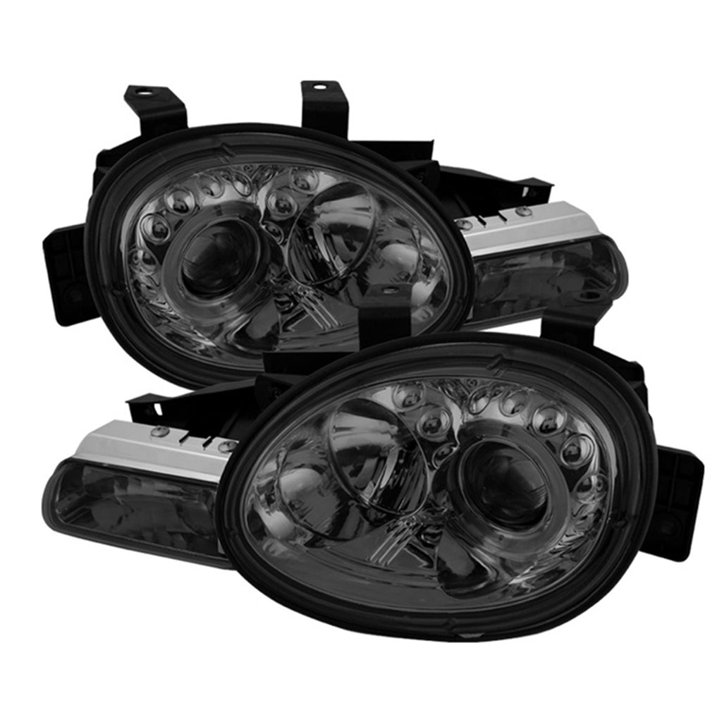 Spyder Auto 5017444 Halo Projector Headlights Fits 95-99 Neon