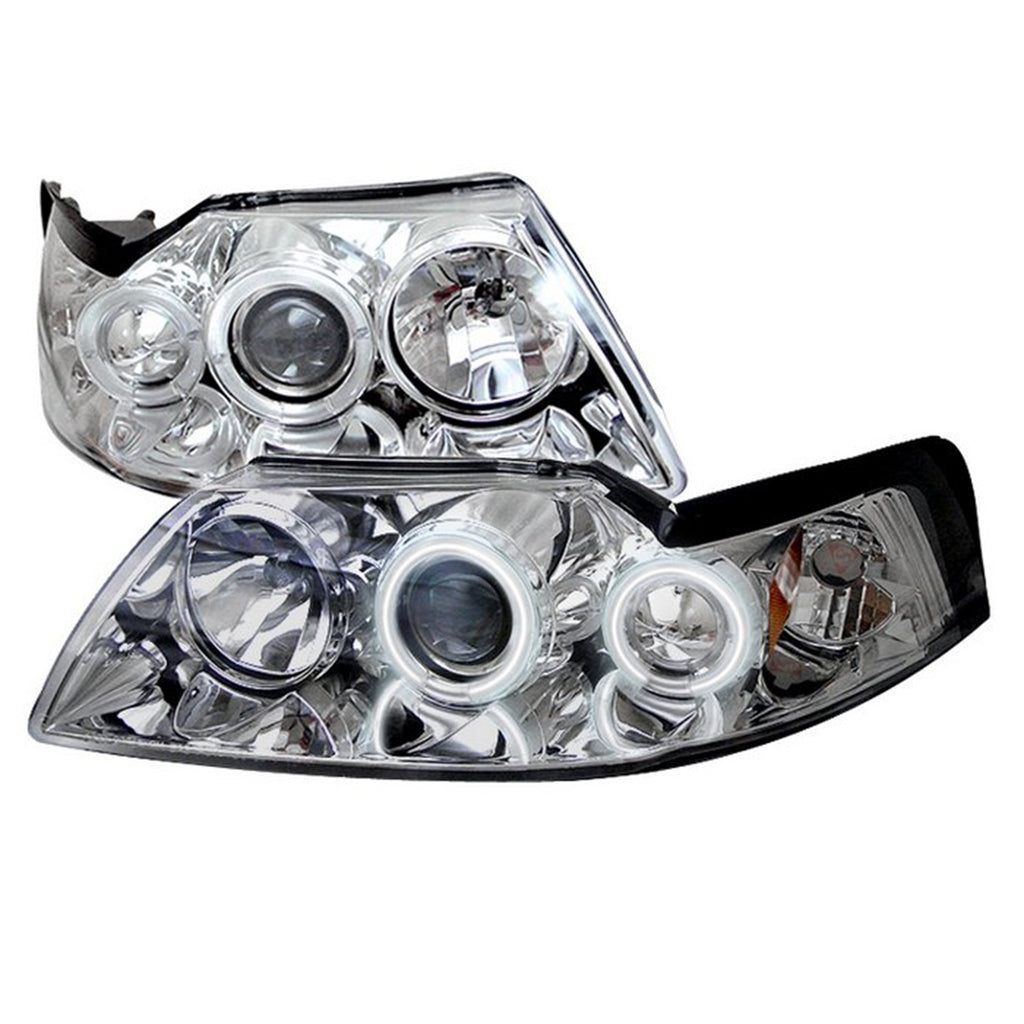 Spyder Auto 5010483 CCFL Projector Headlights Fits 99-04 Mustang