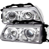 Spyder Auto 5010810 Halo Projector Headlights Fits 88-89 Civic CRX