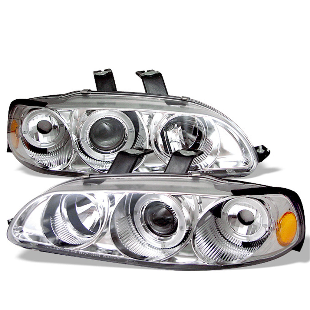 Spyder Auto 5010889 Halo Projector Headlights Fits 92-95 Civic