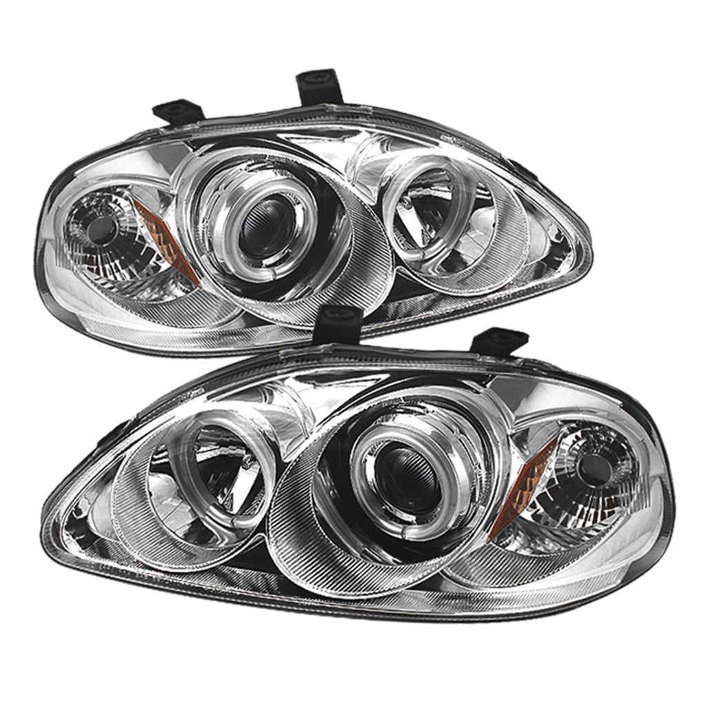 Spyder Auto 5029843 CCFL Halo Projector Headlights Fits 96-98 Civic
