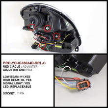 Load image into Gallery viewer, Spyder Auto 5031730 Halo DRL LED Projector Headlight Fits 03-04 G35