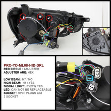 Load image into Gallery viewer, Spyder Auto 5042224 DRL LED Projector Headlights Fits 08-14 Lancer