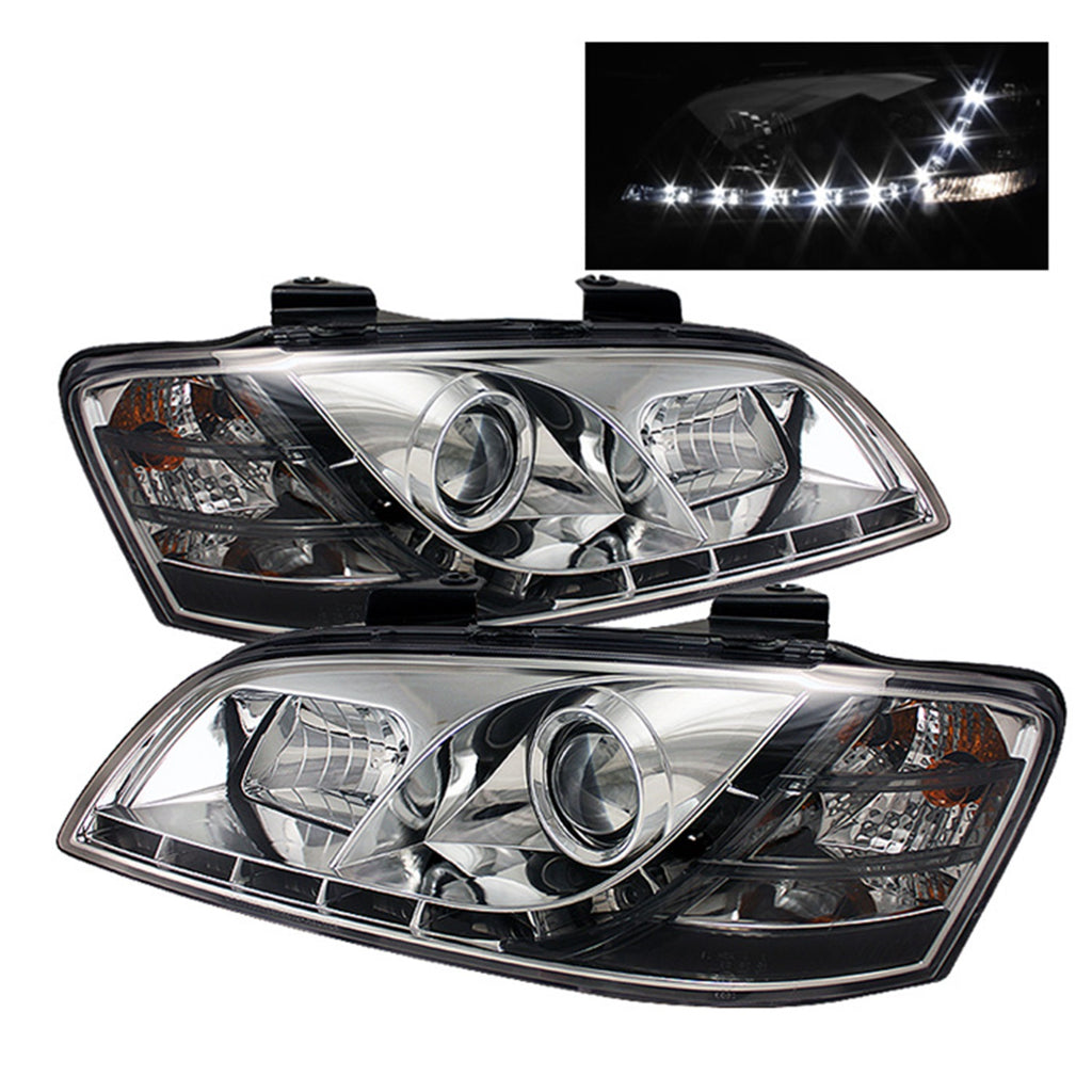 Spyder Auto 5011633 DRL LED Projector Headlights Fits 08-09 G8