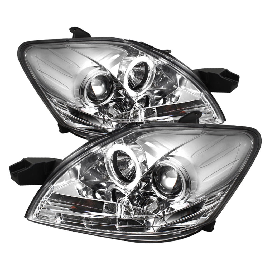 Spyder Auto 5038937 DRL LED Projector Headlights Fits 07-11 Yaris