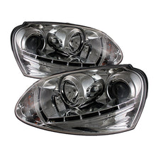 Load image into Gallery viewer, Spyder Auto 5017536 DRL LED Projector Headlights Fits 06-09 GTI Jetta Rabbit