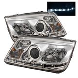 Spyder Auto 5012241 DRL LED Projector Headlights Fits 99-05 Jetta