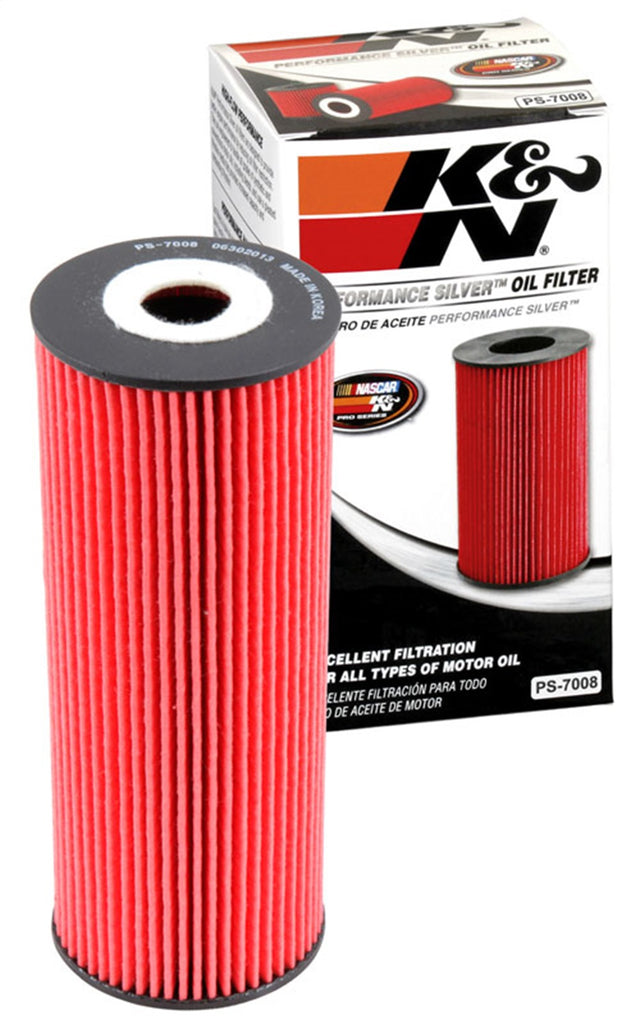K&N Filters PS-7008 High Flow Oil Filter