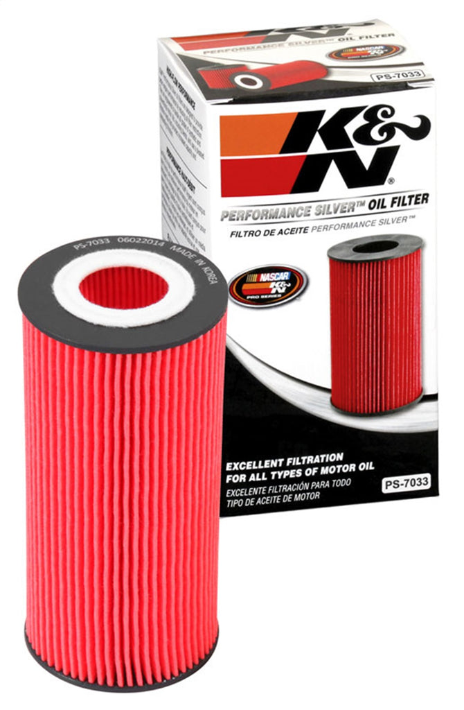 K&N Filters PS-7033 High Flow Oil Filter