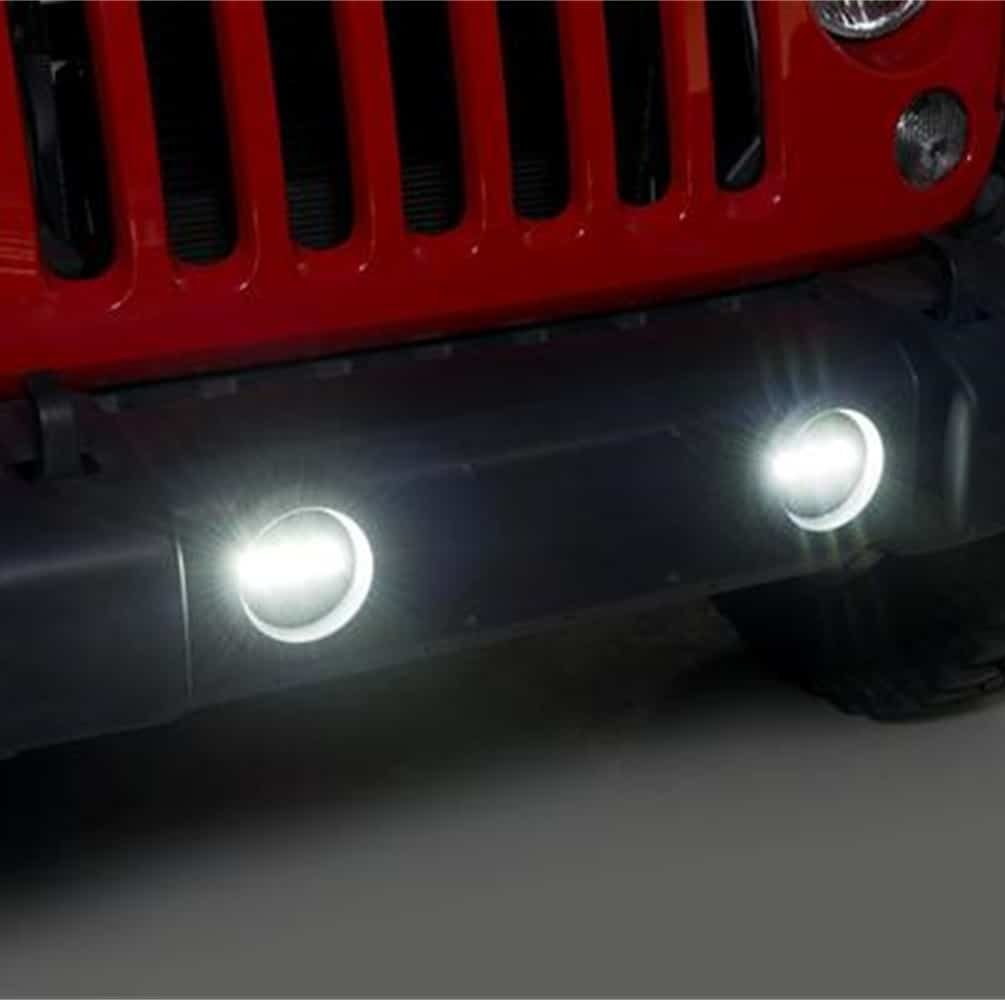 Putco 12001 Luminix High Power LED Fog Lights Fits 10-18 Wrangler (JK)