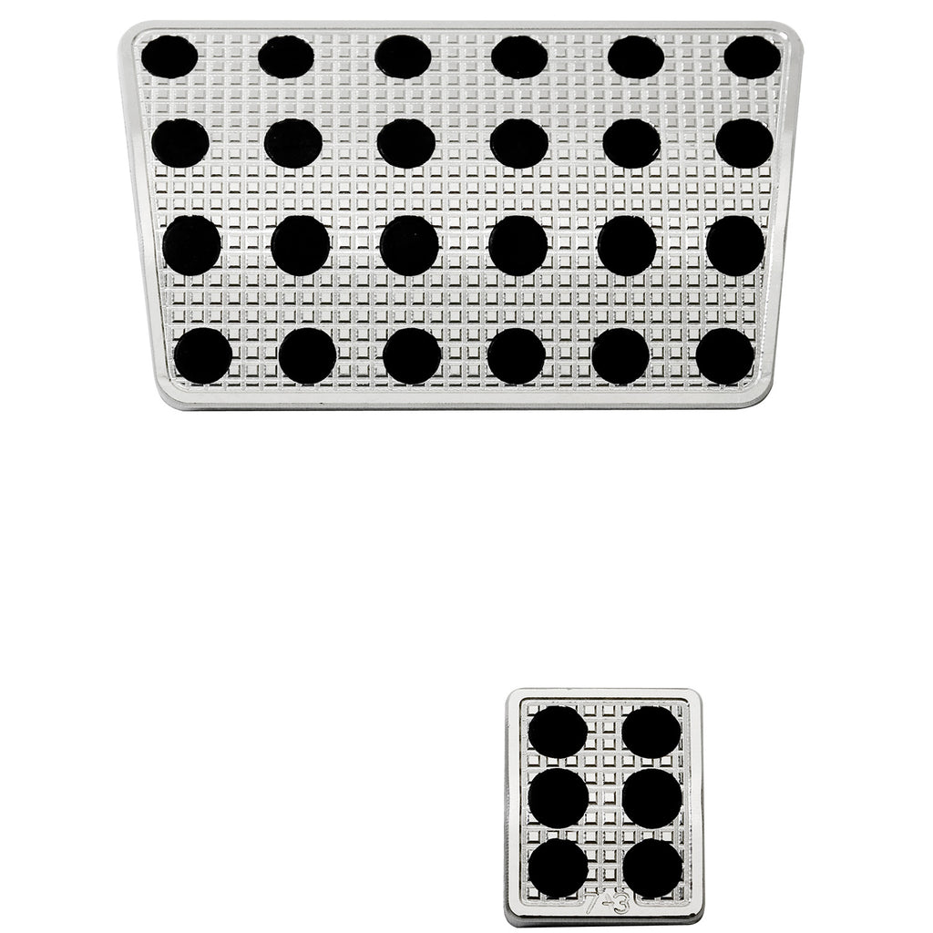 Putco 932015 Accelerator and Brake Pedal Pad Set