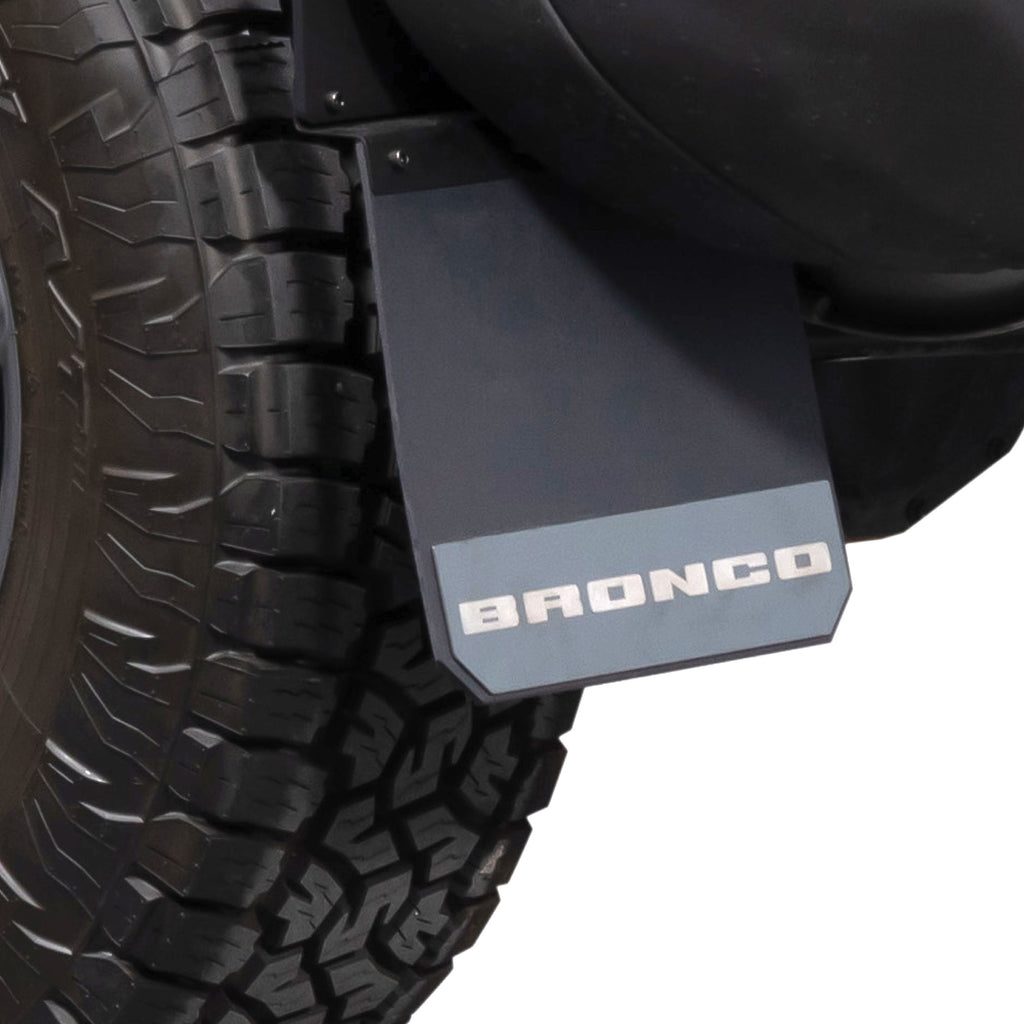 Putco 78581FD Rear Mud Flaps w Bronco Logo