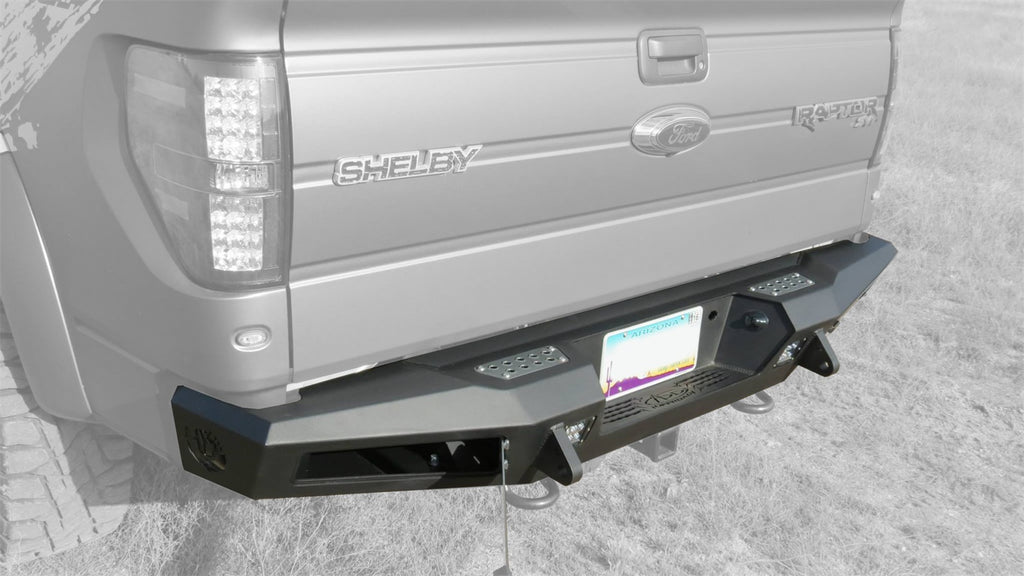Addictive Desert Designs R017201280103 HoneyBadger Rear Bumper Fits 09-14 F-150