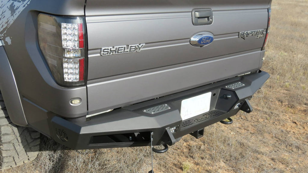 Addictive Desert Designs R017201280103 HoneyBadger Rear Bumper Fits 09-14 F-150