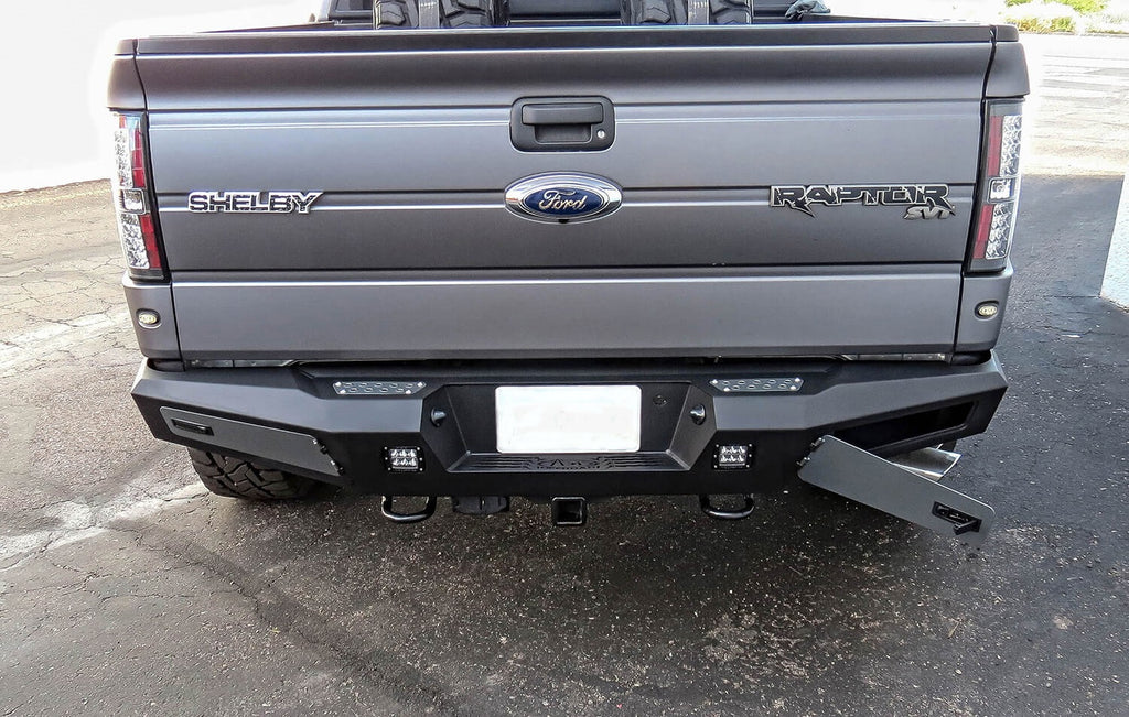 Addictive Desert Designs R017361280103 HoneyBadger Rear Bumper Fits 09-14 F-150