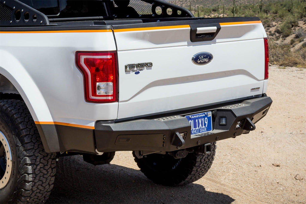 Addictive Desert Designs R157301280103 HoneyBadger Rear Bumper Fits 15-19 F-150