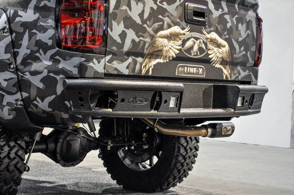 Addictive Desert Designs R2823012801NA Dimple R Rear Bumper Fits Silverado 1500