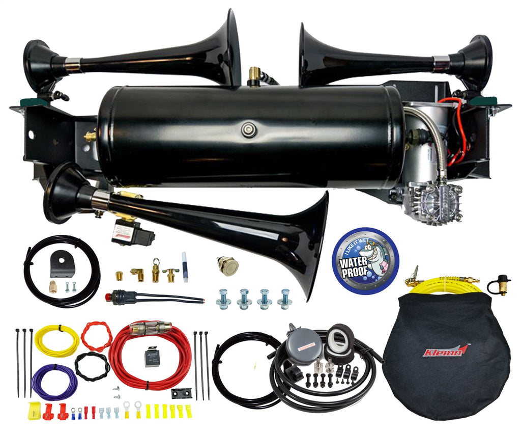 Kleinn Automotive Air Horns RAM1500-230 Onboard Air System w/Horns