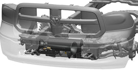 Kleinn Automotive Air Horns RAM1500-230 Onboard Air System w/Horns