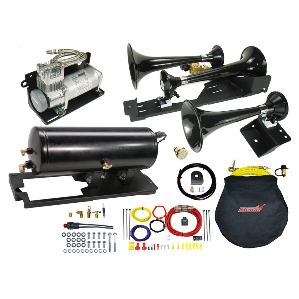 Kleinn Automotive Air Horns RAMHD-230 Onboard Air System w/Horns Fits 2500 3500