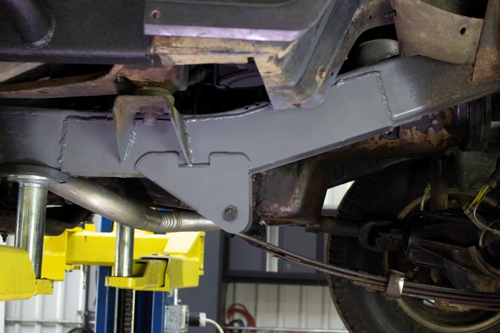 Rust Buster RB2015R Rear Section of Front Frame Spring Mount Passenger Side 87-95 Wrangler YJ