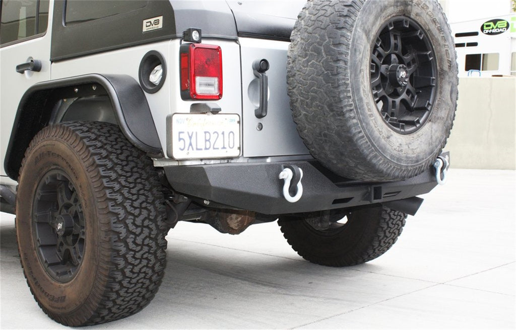 DV8 Offroad RBSTTB-06 Rear Bumper Fits 07-18 Wrangler (JK) Wrangler (JL)