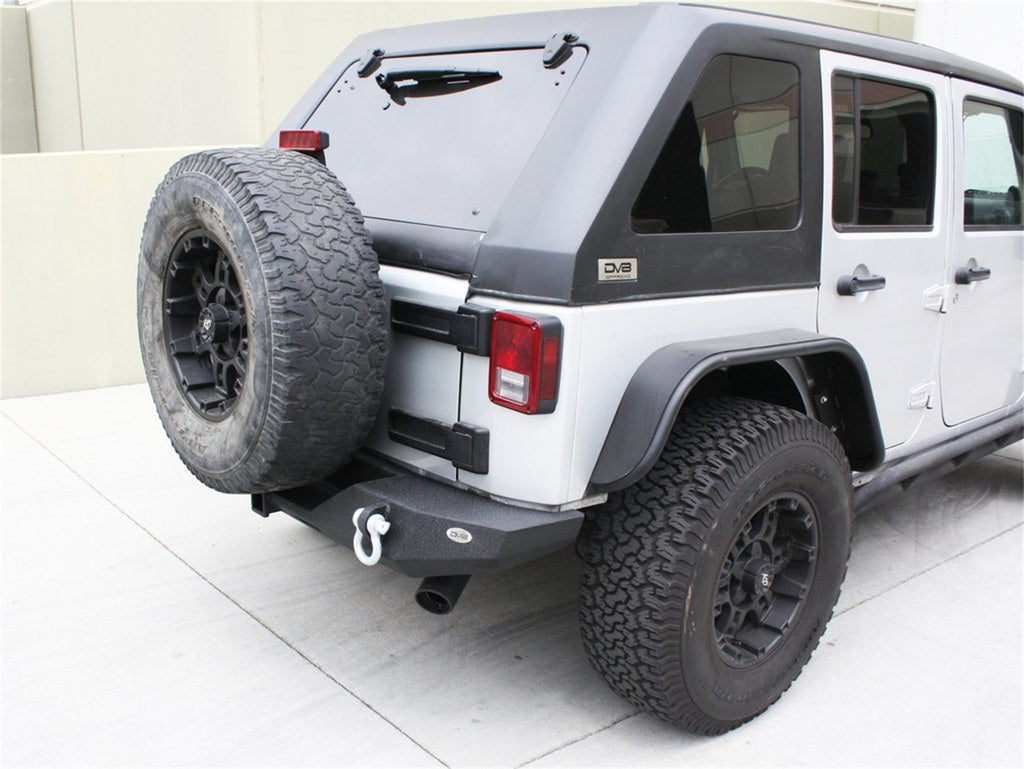 DV8 Offroad RBSTTB-06 Rear Bumper Fits 07-18 Wrangler (JK) Wrangler (JL)