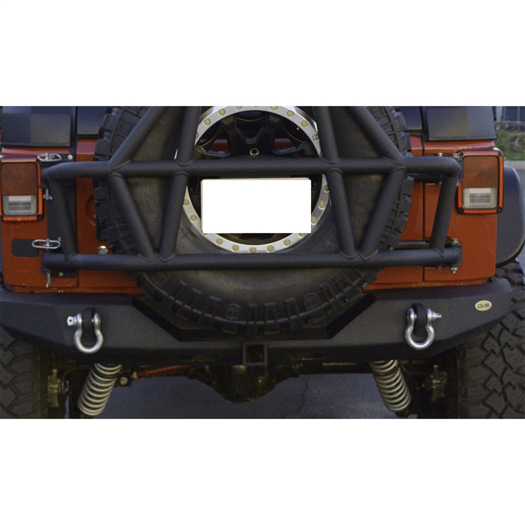 DV8 Offroad RBSTTB-06 Rear Bumper Fits 07-18 Wrangler (JK) Wrangler (JL)