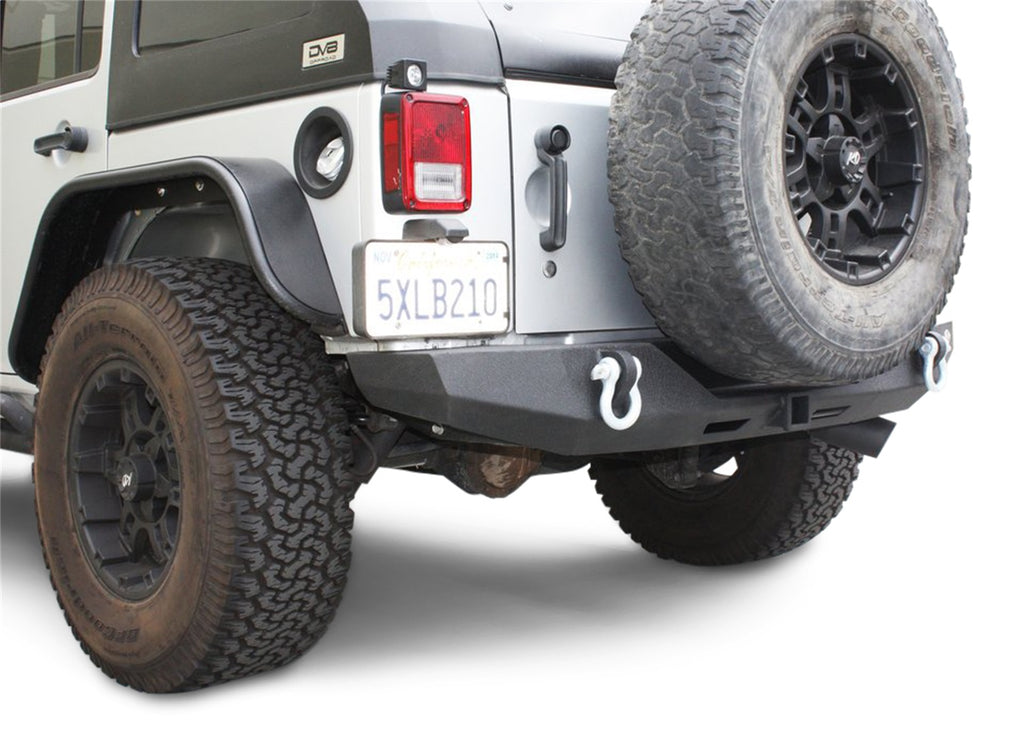 DV8 Offroad RBSTTB-06 Rear Bumper Fits 07-18 Wrangler (JK) Wrangler (JL)