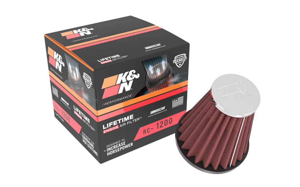 K&N Filters RC-1200 Universal Air Cleaner Assembly