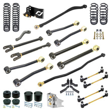 Load image into Gallery viewer, RockJock RJ-JK2DR1-101 Johnny Joint Suspension Lift Kit Fits Wrangler (JK)