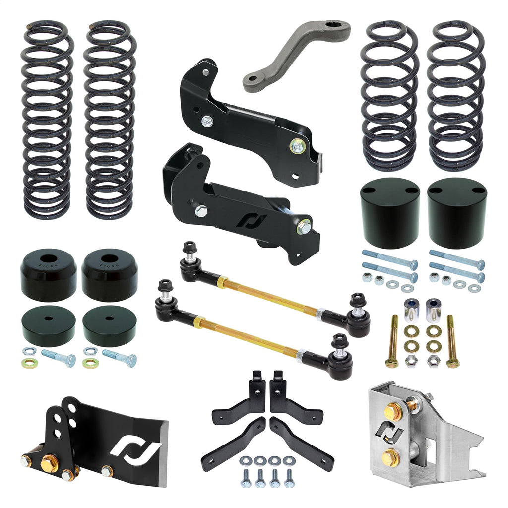 RockJock RJ-JK4DR0-103 Suspension Lift Kit Fits 07-18 Wrangler (JK)