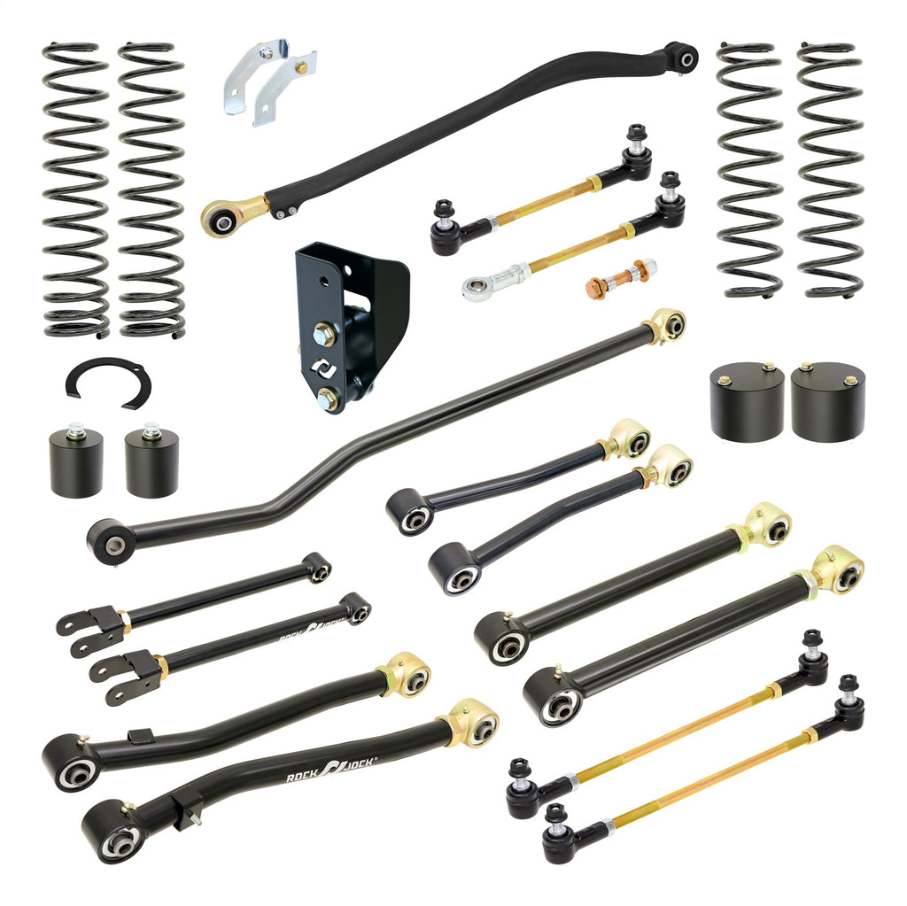 RockJock RJ-JL4XE1-101 Johnny Joint Suspension Lift Kit Fits Wrangler (JL)